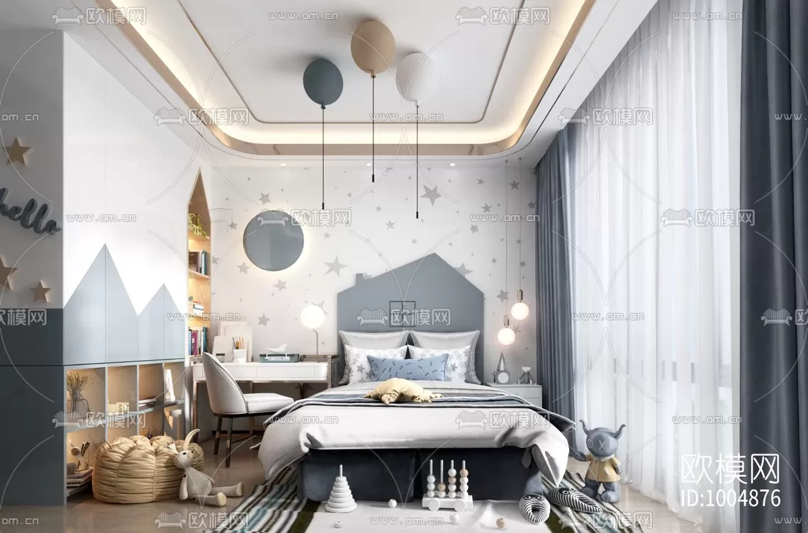 CHILDROOM – 3D SCENES – VRAY – 003