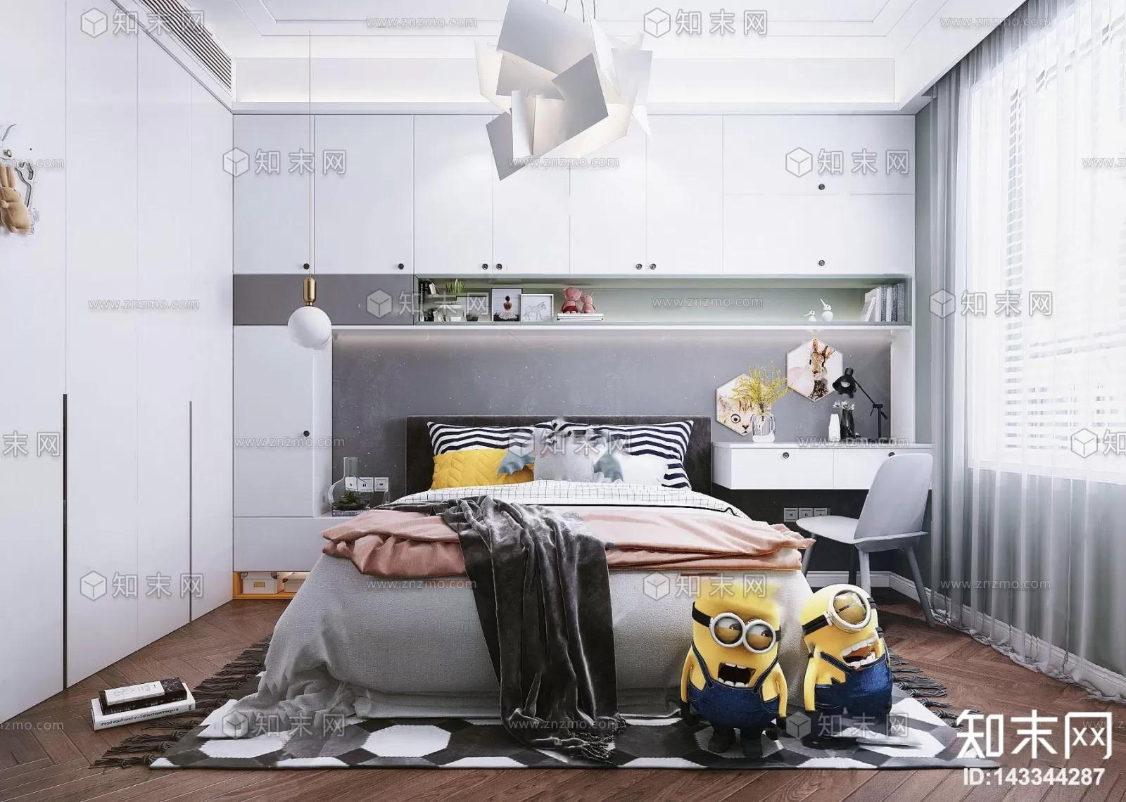 CHILDROOM – 3D SCENES – VRAY – 117