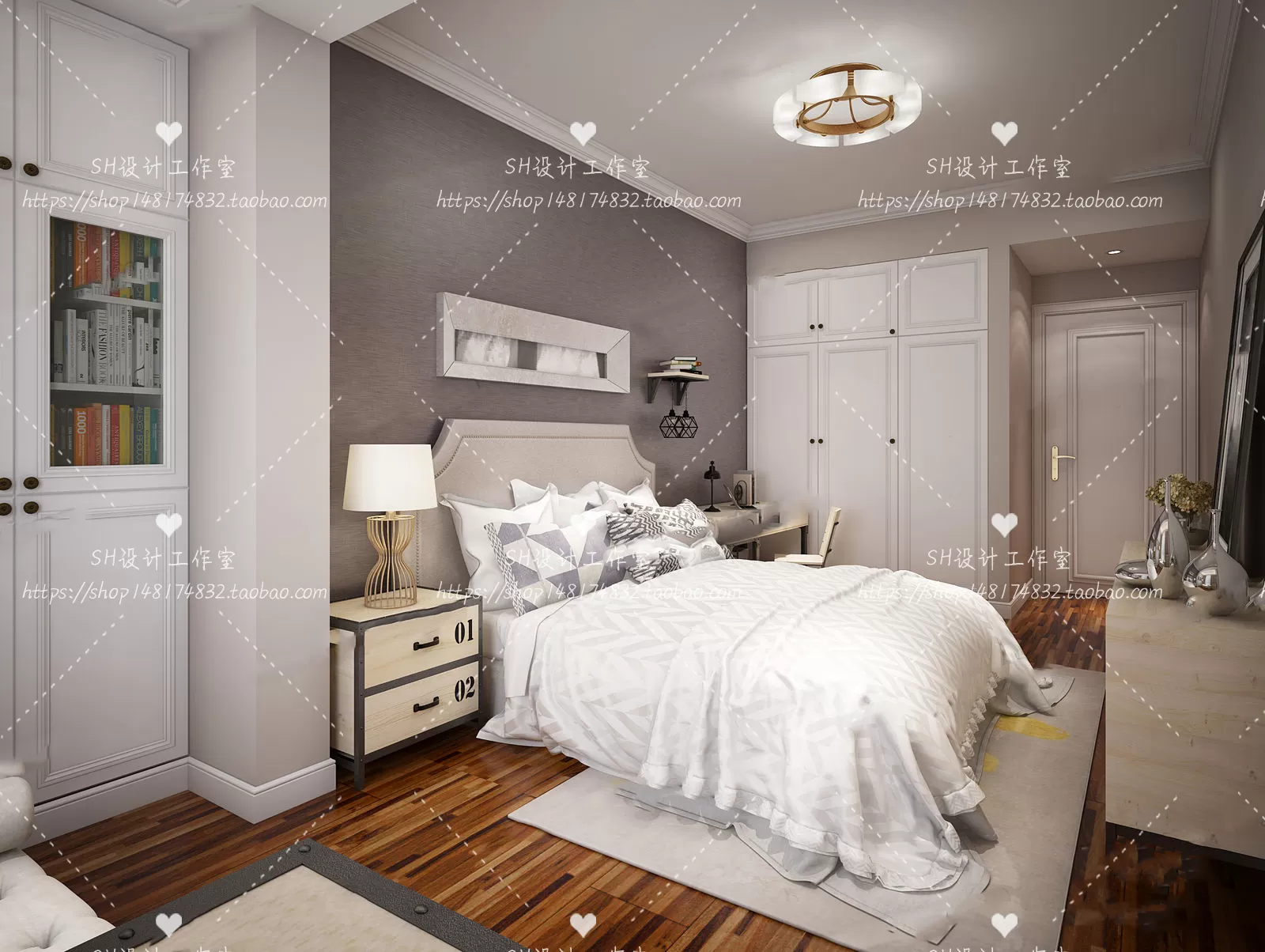 INTERIOR 3D BLOCK – 3D SCENES – 021