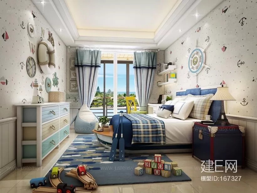 CHILDROOM – 3D SCENES – VRAY – 561