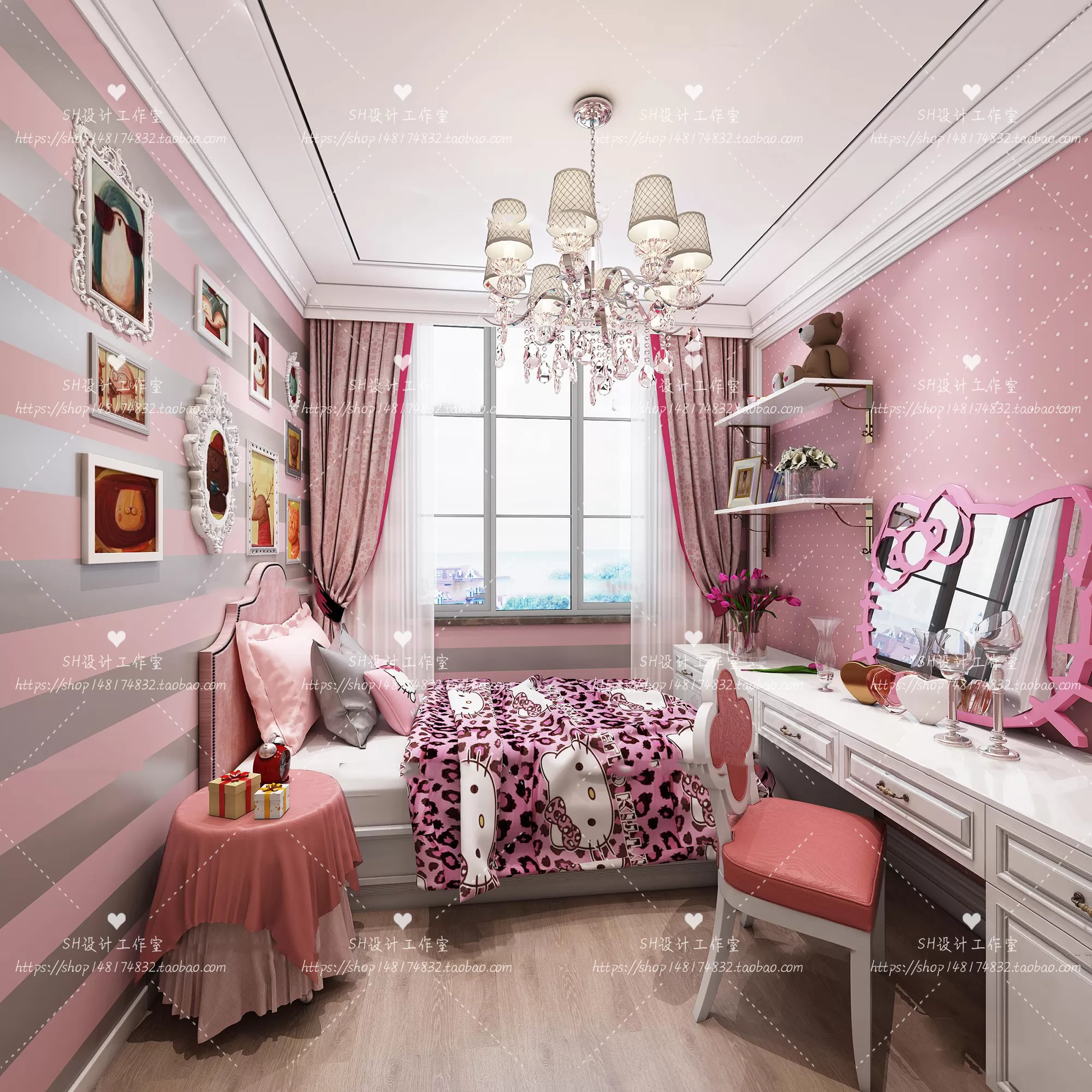 INTERIOR 3D BLOCK – 3D SCENES – 023