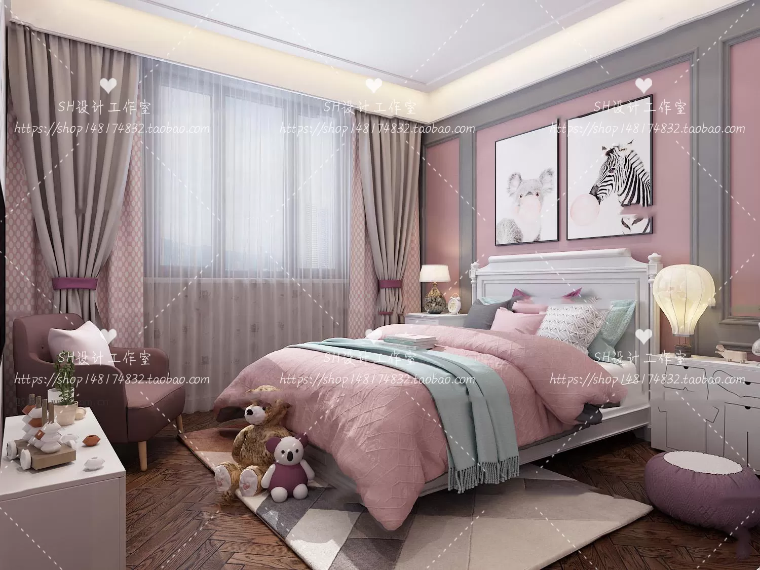 INTERIOR 3D BLOCK – 3D SCENES – 026