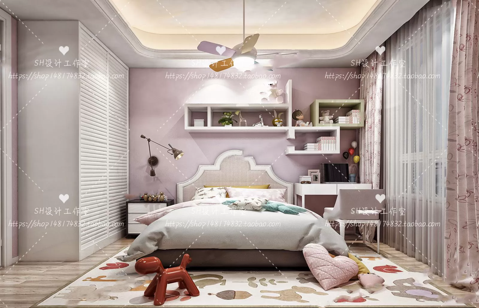 INTERIOR 3D BLOCK – 3D SCENES – 027