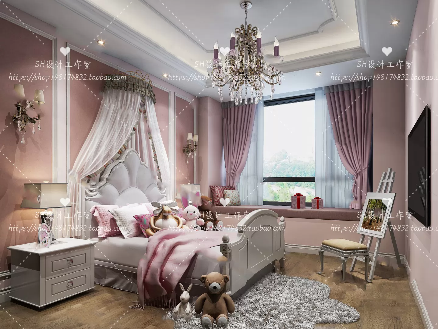 INTERIOR 3D BLOCK – 3D SCENES – 032
