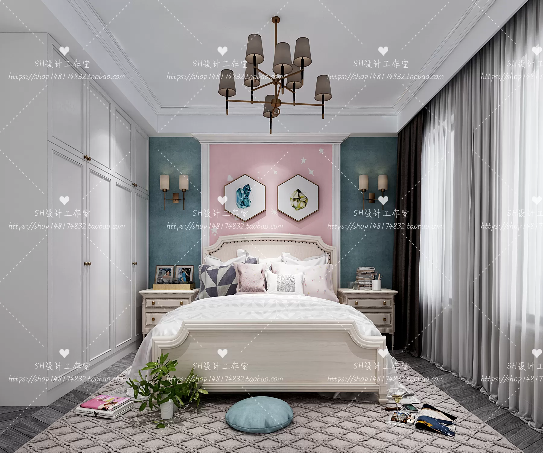 INTERIOR 3D BLOCK – 3D SCENES – 035