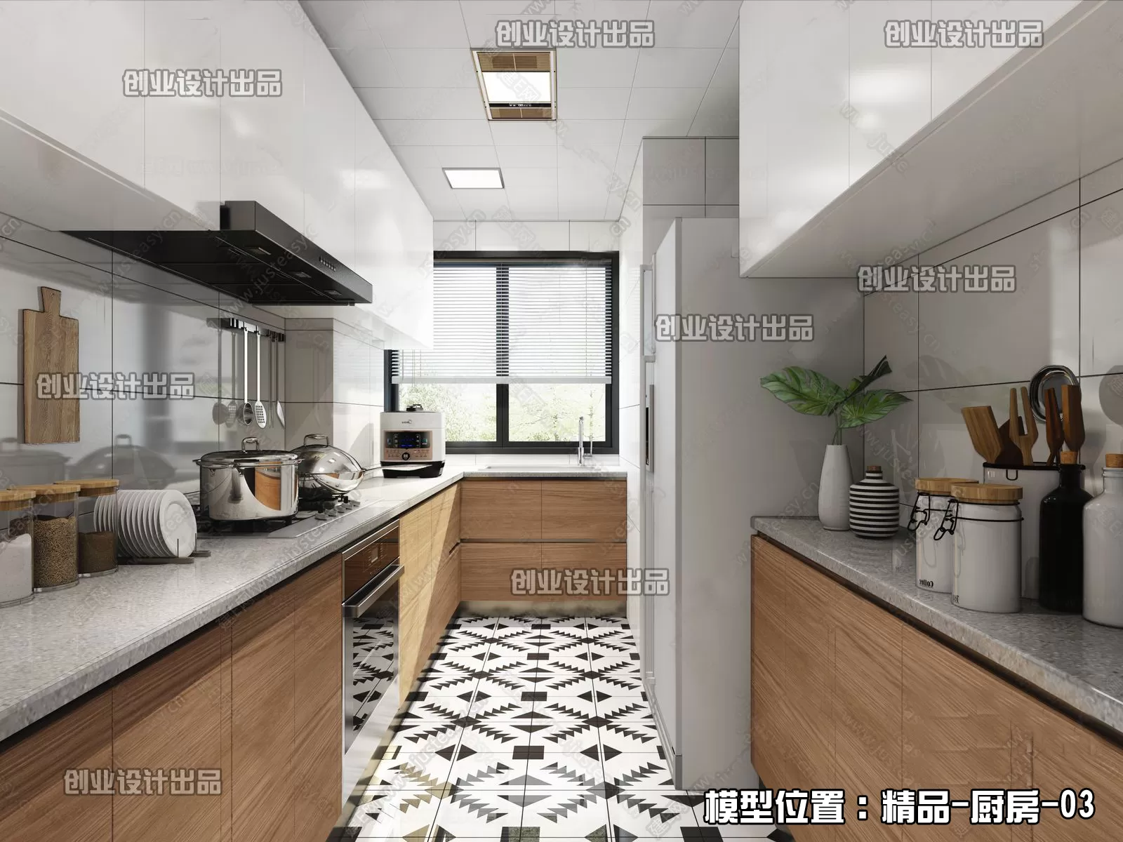 Kitchen – Scandinavian architecture – 024