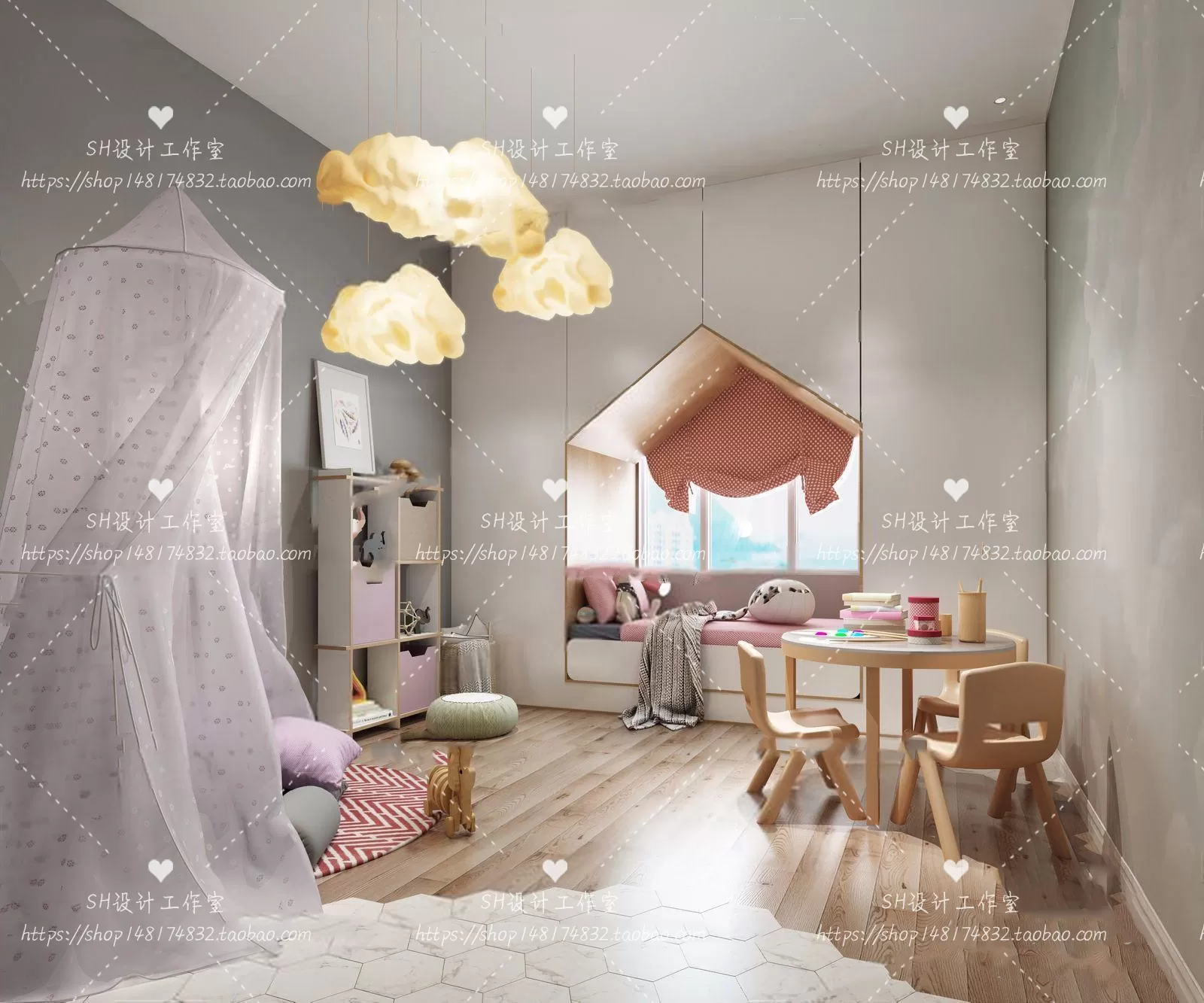 INTERIOR 3D BLOCK – 3D SCENES – 038