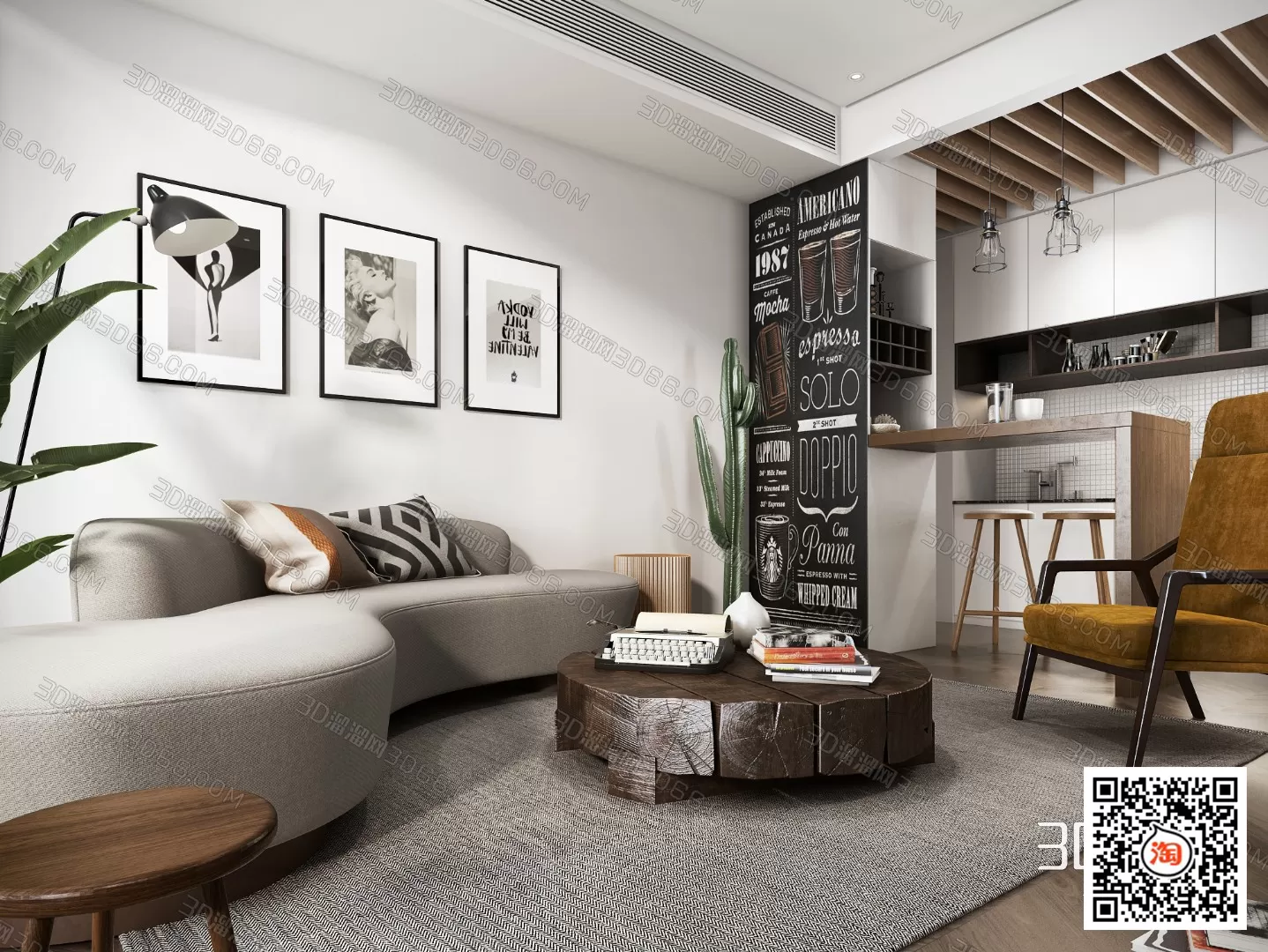 Kitchen – Scandinavian architecture – 040