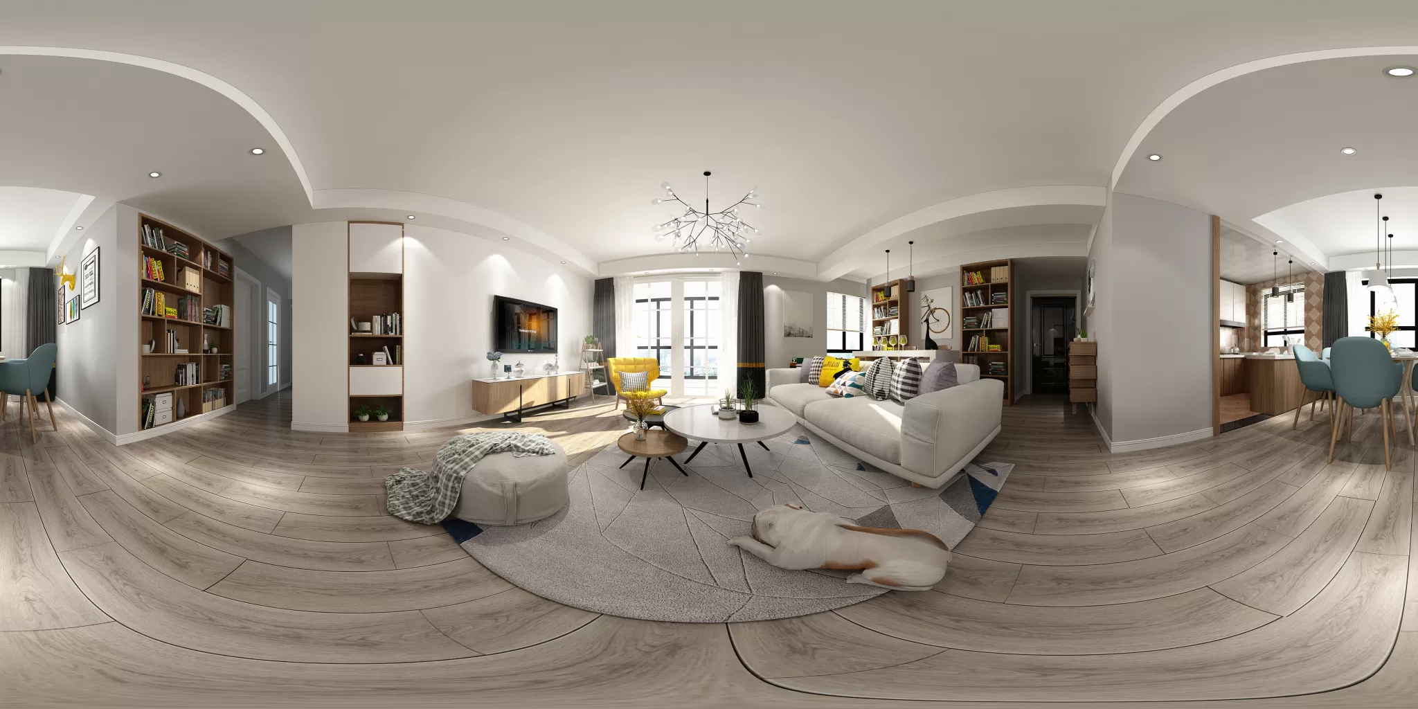 Kitchen – Scandinavian architecture – 041