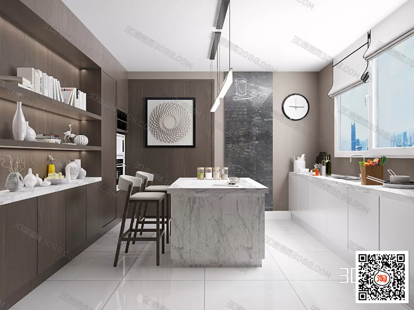 Kitchen – Scandinavian architecture – 042