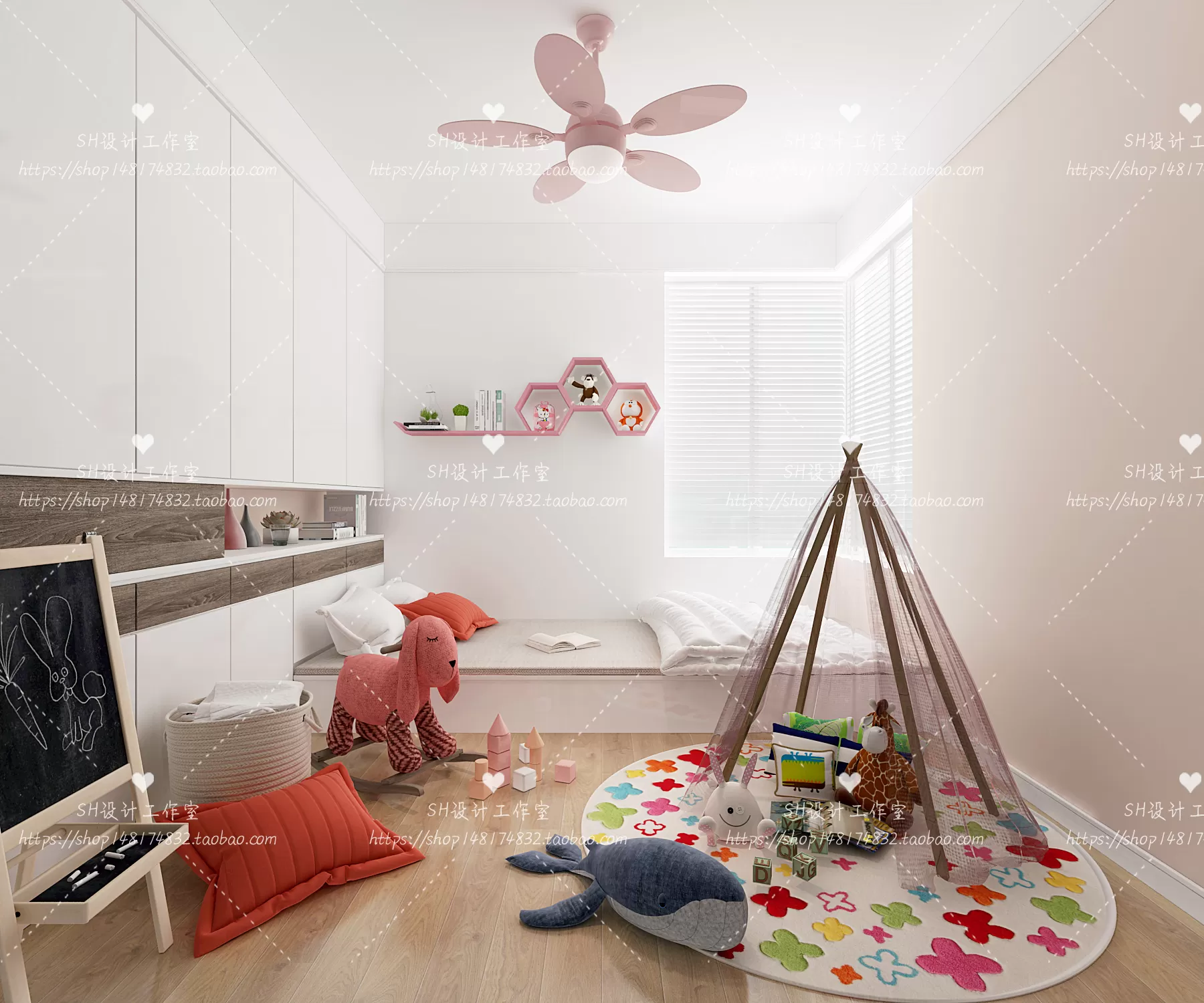 INTERIOR 3D BLOCK – 3D SCENES – 041