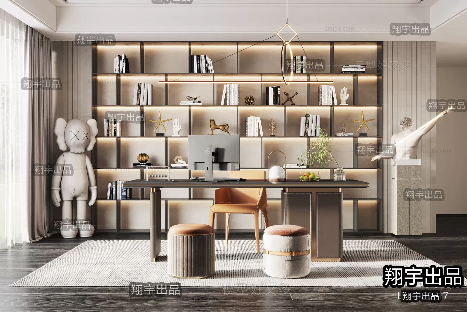 Office – Modern Design – 3D66 – 3D Scenes – 004