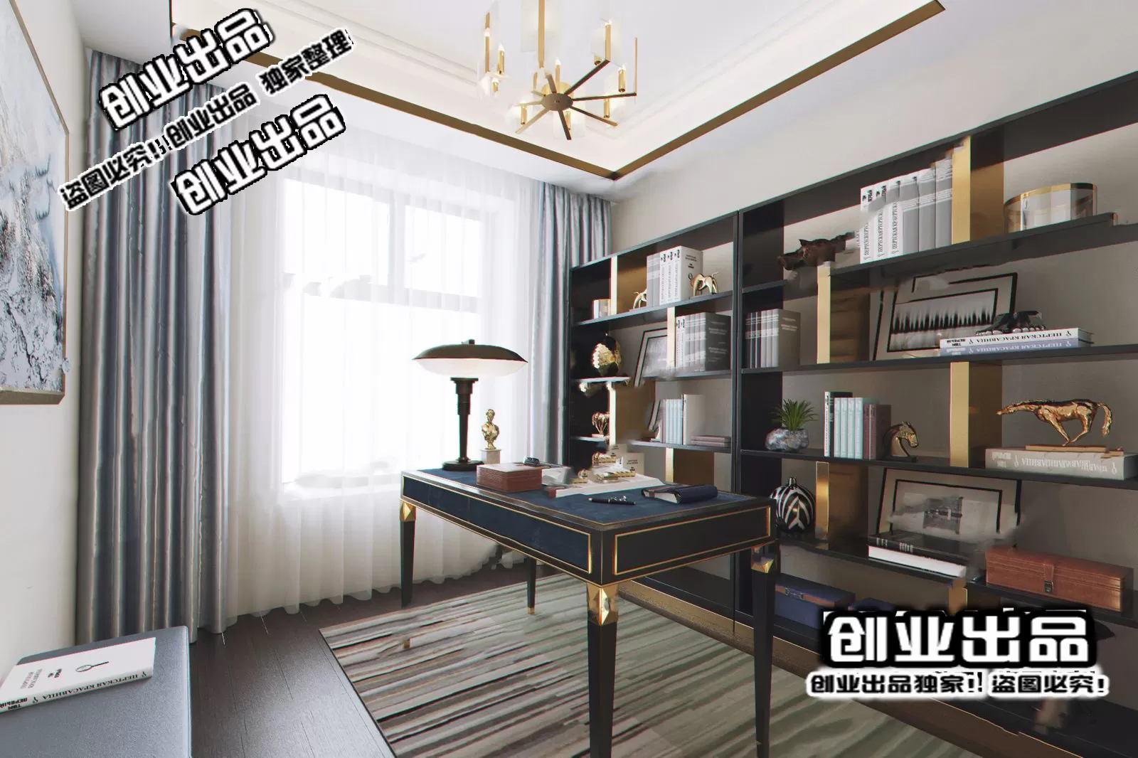 Office – Modern Design – 3D66 – 3D Scenes – 026