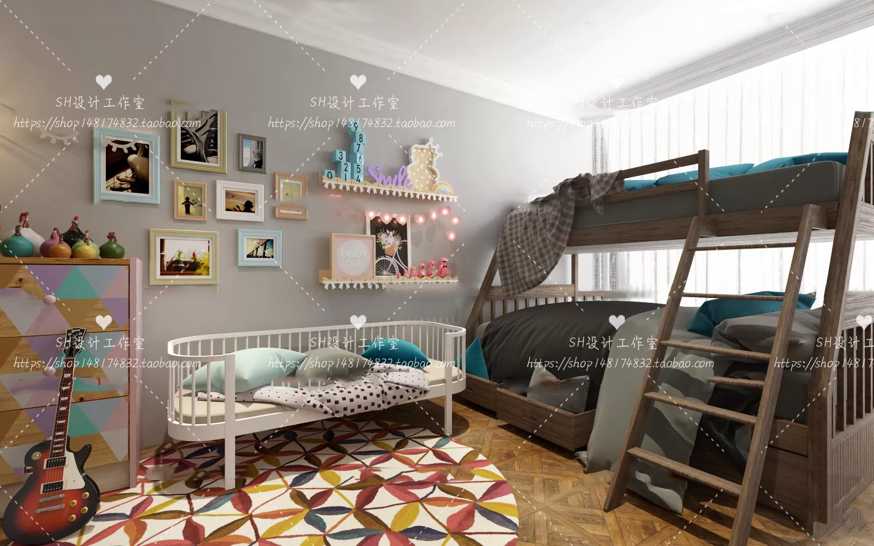 INTERIOR 3D BLOCK – 3D SCENES – 045