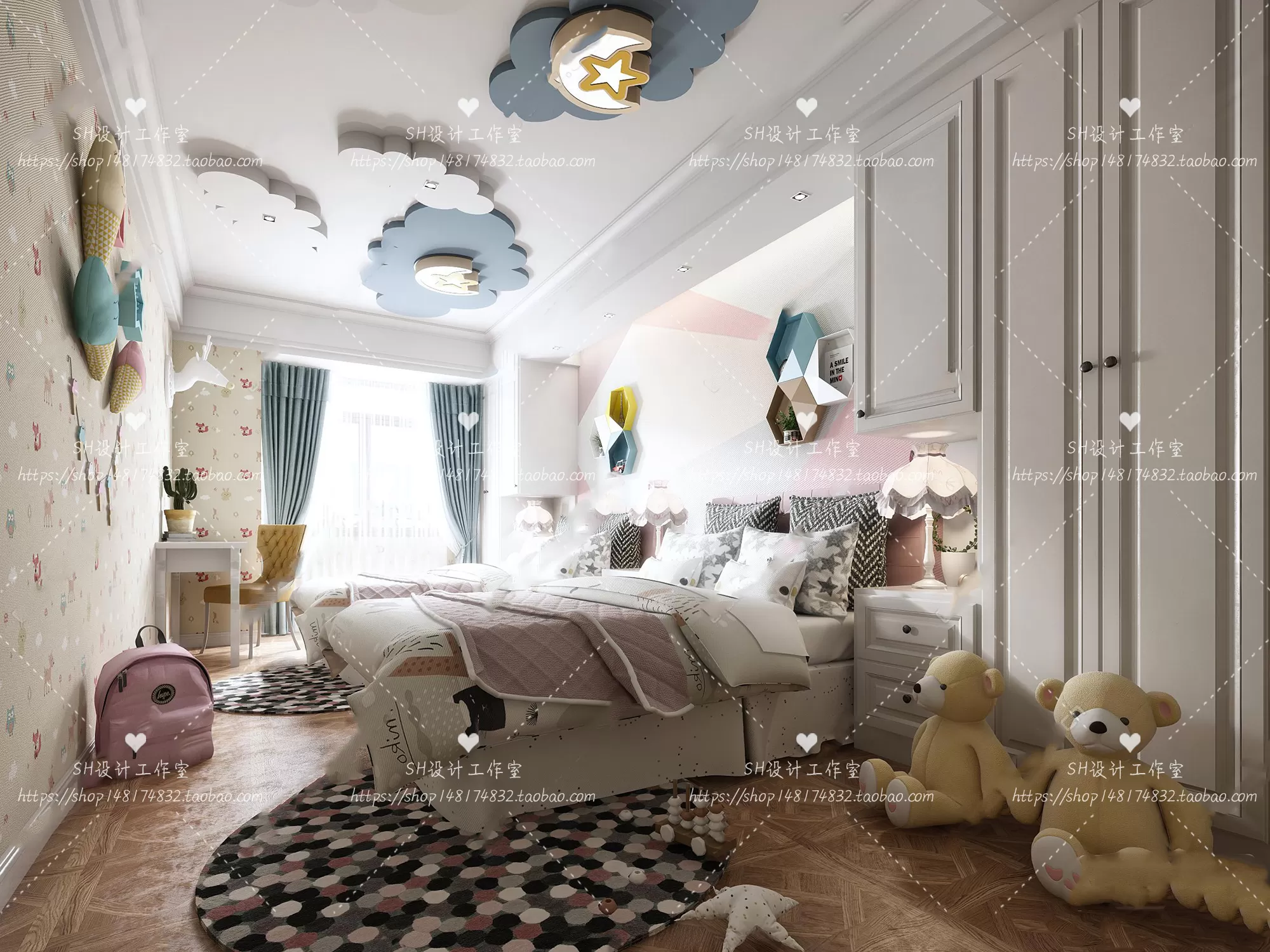 INTERIOR 3D BLOCK – 3D SCENES – 046