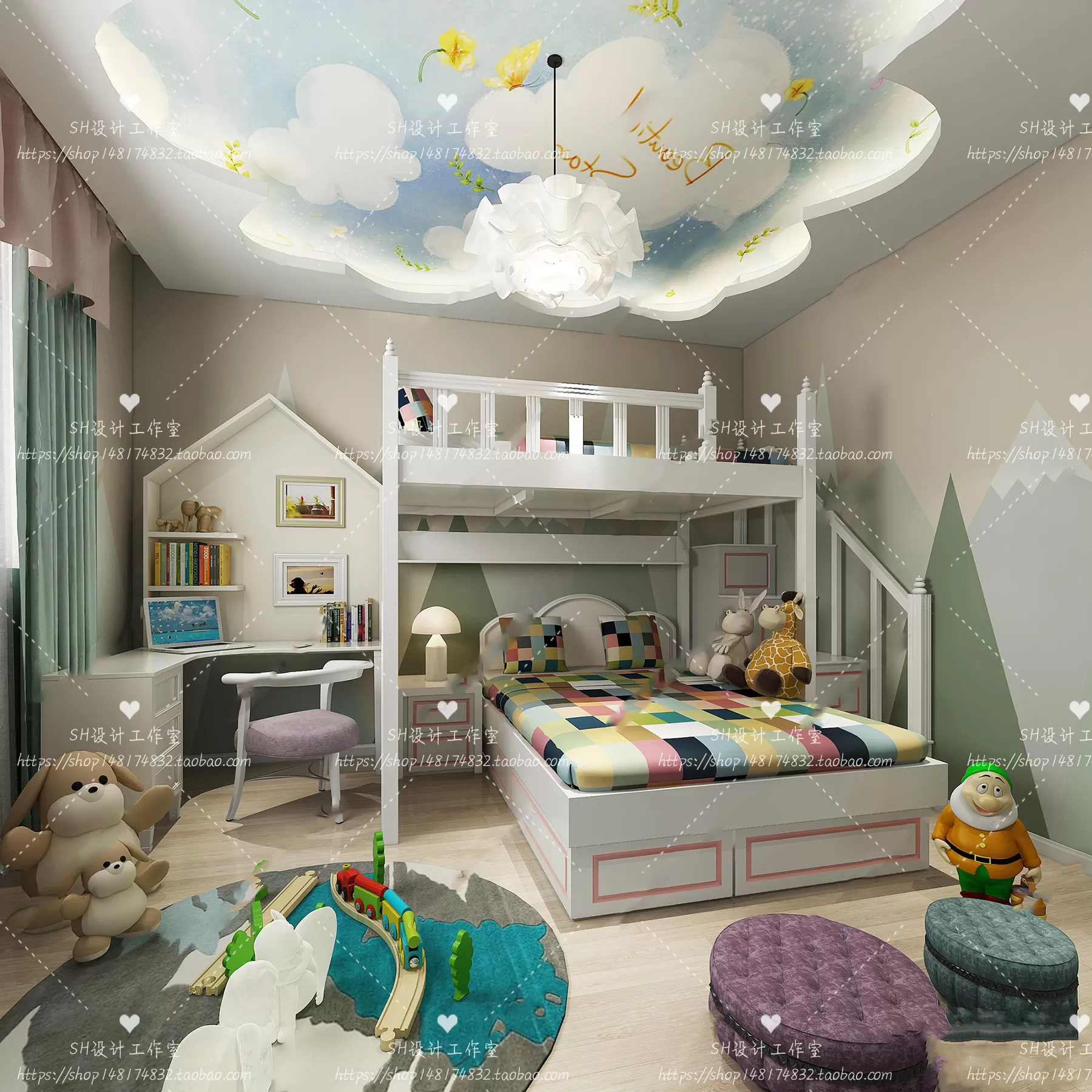 INTERIOR 3D BLOCK – 3D SCENES – 047