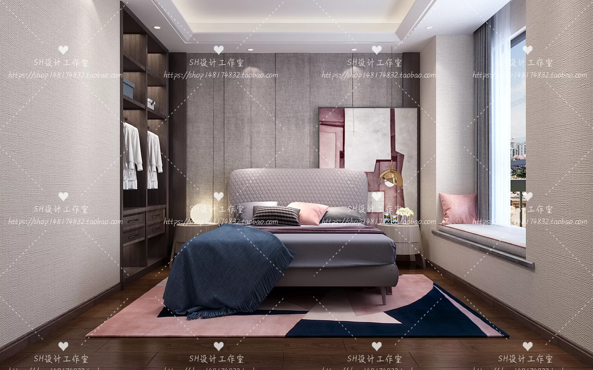 INTERIOR 3D BLOCK – 3D SCENES – 048