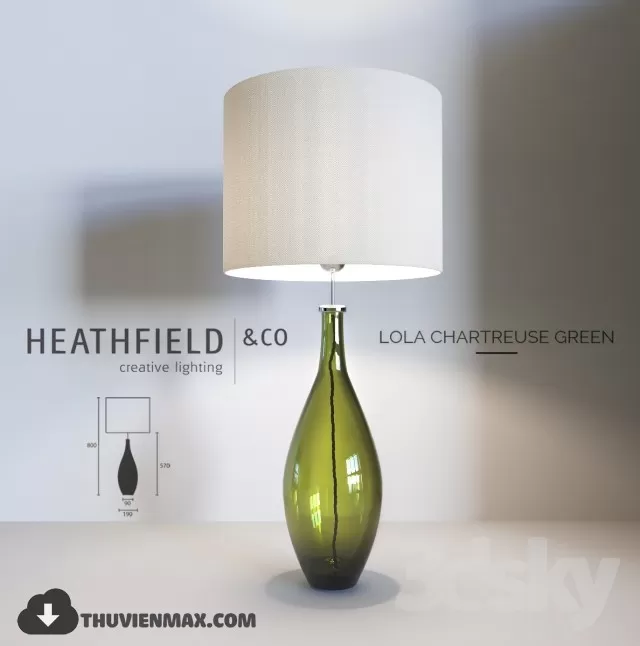 LAMP – TABLE LIGHTING – 3D – 088