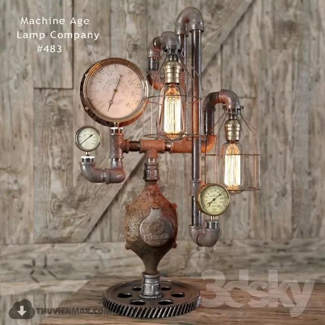 LAMP – TABLE LIGHTING – 3D – 138