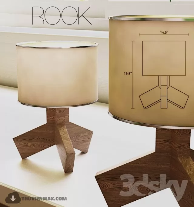 LAMP – TABLE LIGHTING – 3D – 143