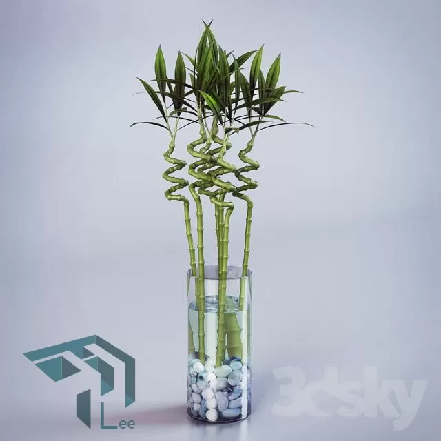 FLOWER – 3DMODEL – VASE – 665