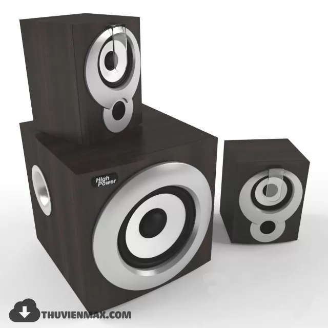 SPEAKER – 3DS MAX – 013