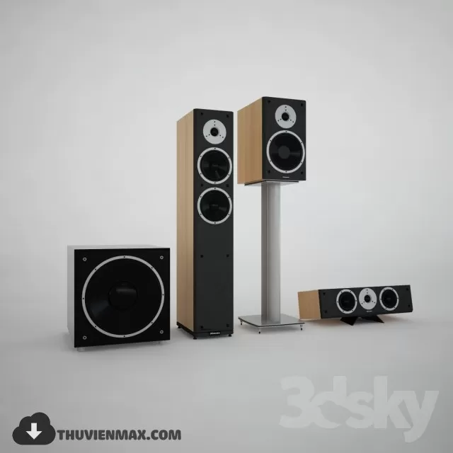 SPEAKER – 3DS MAX – 014