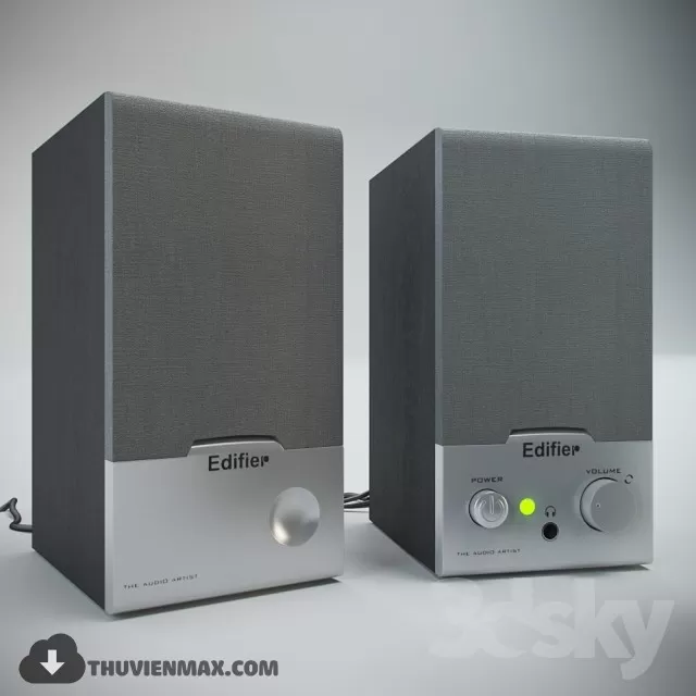 SPEAKER – 3DS MAX – 040