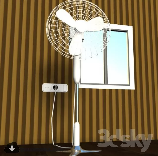 FAN – 3DS MAX MODEL – 004
