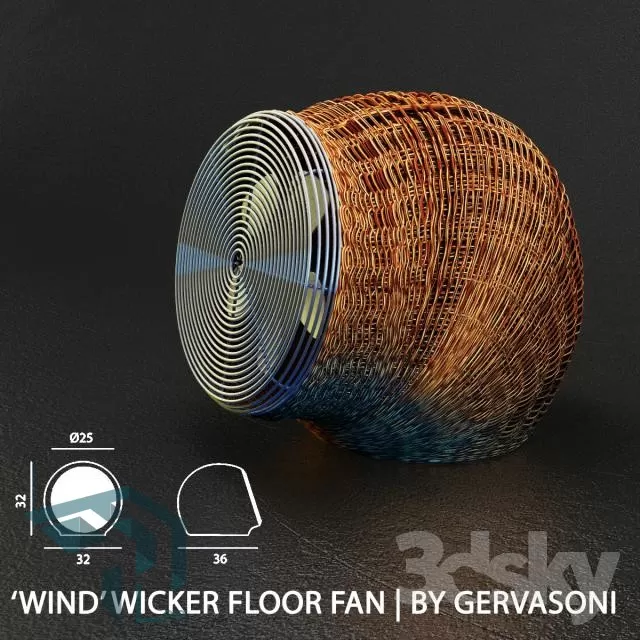 FAN – 3DS MAX MODEL – 012