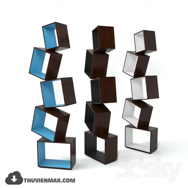 SHELF – BOOK – 3DS MAX – 034