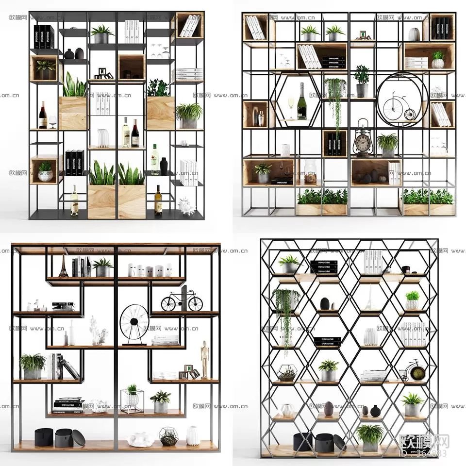 SHELF – BOOK – 3DS MAX – 053
