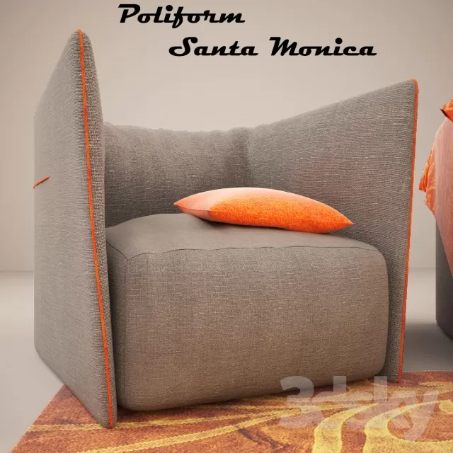 3DSKYFREE – FURNITURE - ARMCHAIR 3DS MAX MODELS