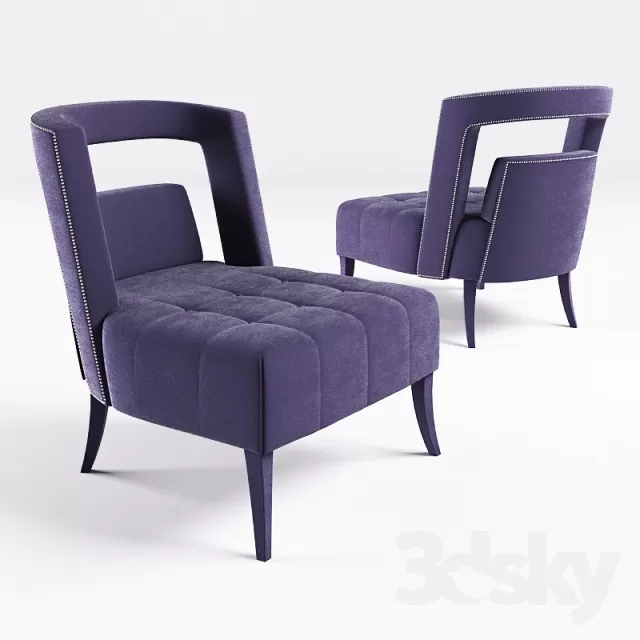 FURNITURE - ARMCHAIR 3D MODELS