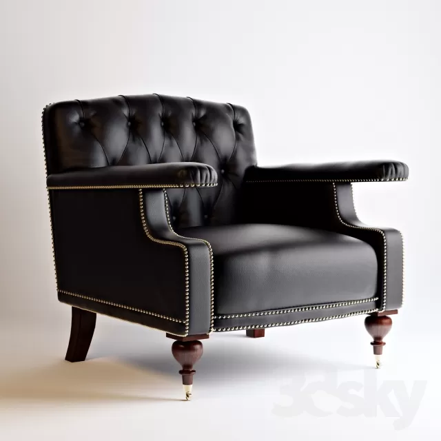 3DSKYFREE – FURNITURE - ARMCHAIR 3DS MAX MODELS