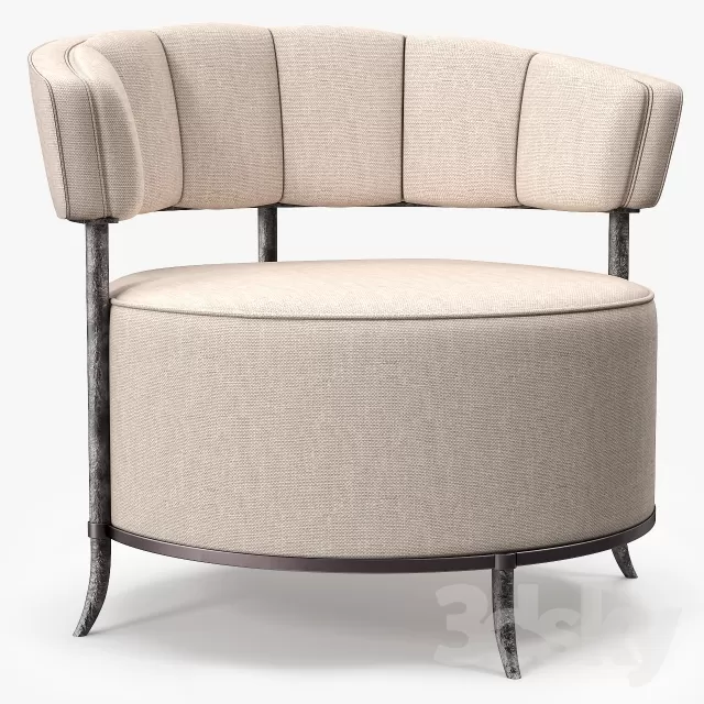 3DSKYFREE – FURNITURE - ARMCHAIR 3DS MAX MODELS