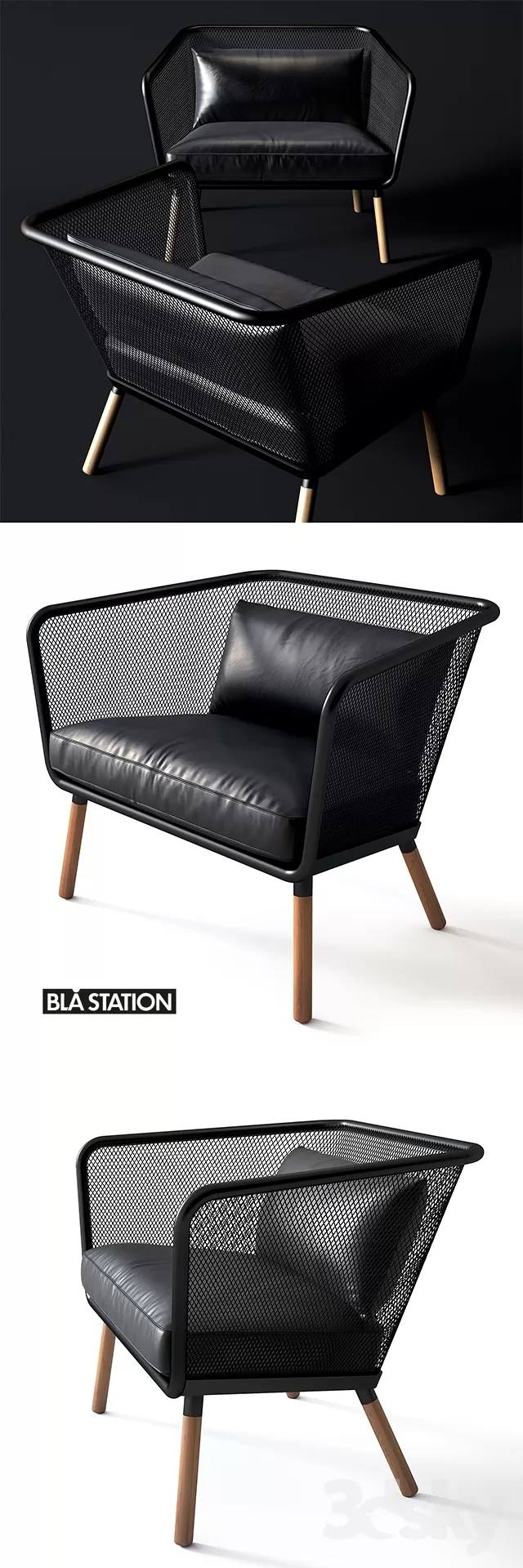 3DSKYFREE – FURNITURE - ARMCHAIR 3DS MAX MODELS