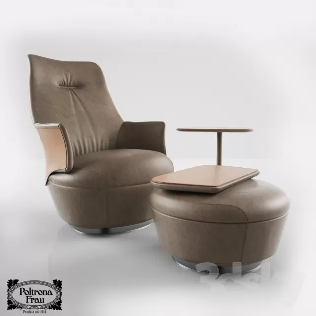 3DSKYFREE – FURNITURE - ARMCHAIR 3DS MAX MODELS
