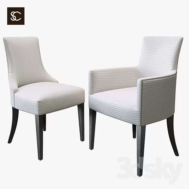 3DSKYFREE – FURNITURE - ARMCHAIR 3DS MAX MODELS