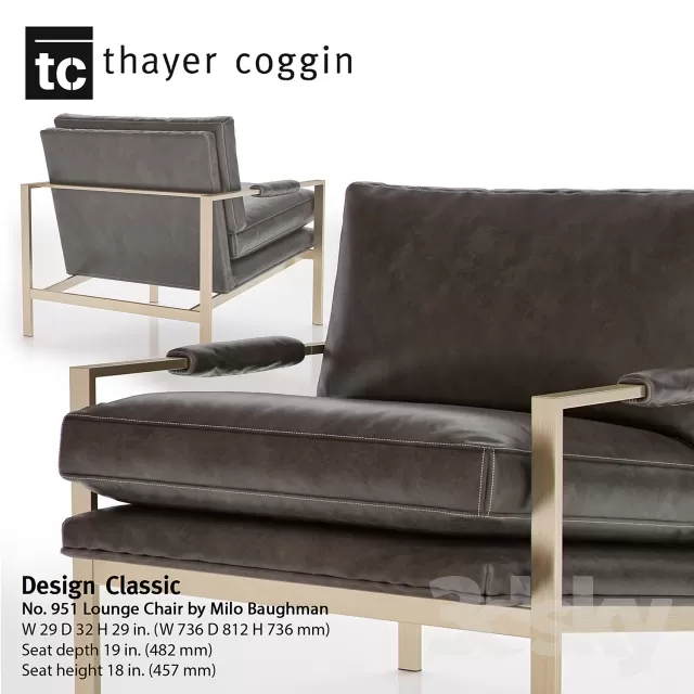 3DSKYFREE – FURNITURE - ARMCHAIR 3DS MAX MODELS