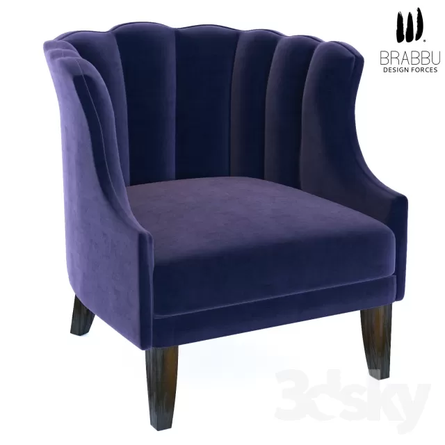 3DSKYFREE – FURNITURE - ARMCHAIR 3DS MAX MODELS