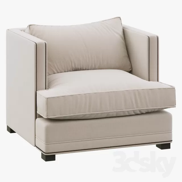 3DSKYFREE – FURNITURE - ARMCHAIR 3DS MAX MODELS