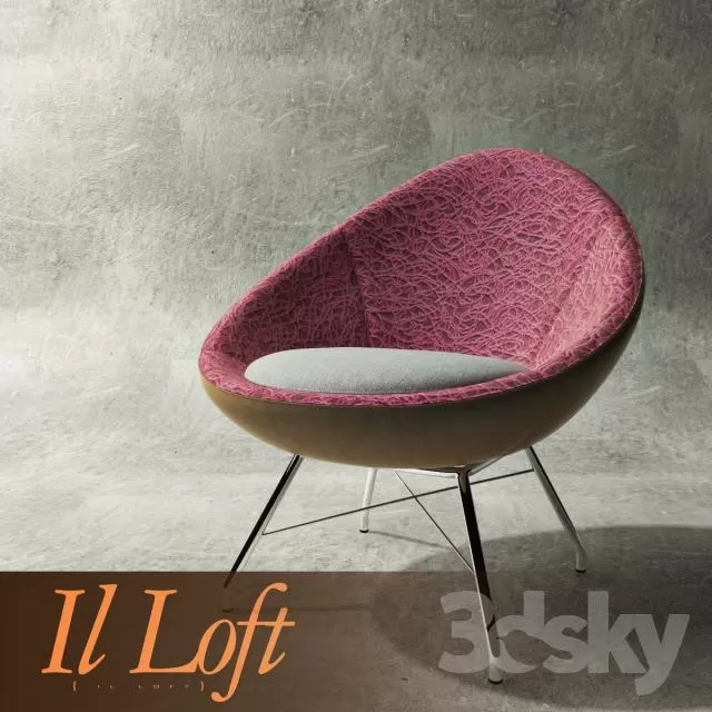 3DSKYFREE – FURNITURE - ARMCHAIR 3DS MAX MODELS