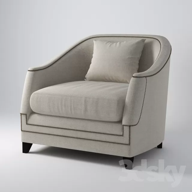 3DSKYFREE – FURNITURE - ARMCHAIR 3DS MAX MODELS