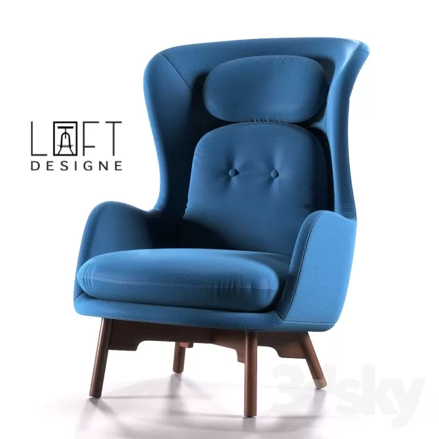 3DSKYFREE – FURNITURE - ARMCHAIR 3DS MAX MODELS