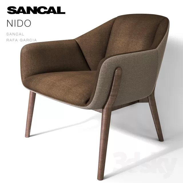 3DSKYFREE – FURNITURE - ARMCHAIR 3DS MAX MODELS