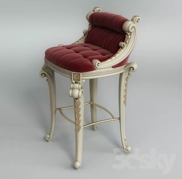 3DSKYFREE – FURNITURE - ARMCHAIR 3DS MAX MODELS