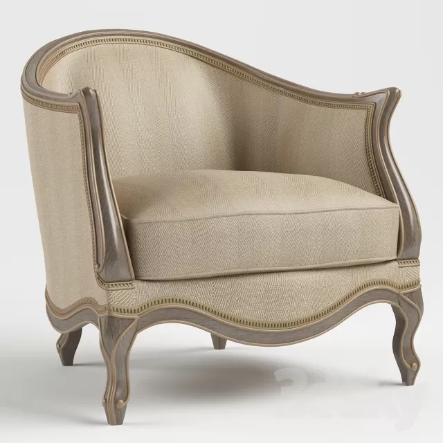 3DSKYFREE – FURNITURE - ARMCHAIR 3DS MAX MODELS