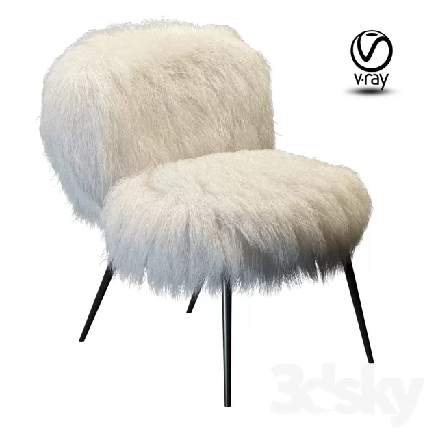 3DSKYFREE – FURNITURE - ARMCHAIR 3DS MAX MODELS