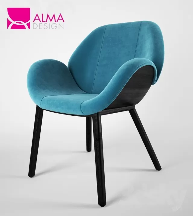 3DSKYFREE – FURNITURE - ARMCHAIR 3DS MAX MODELS